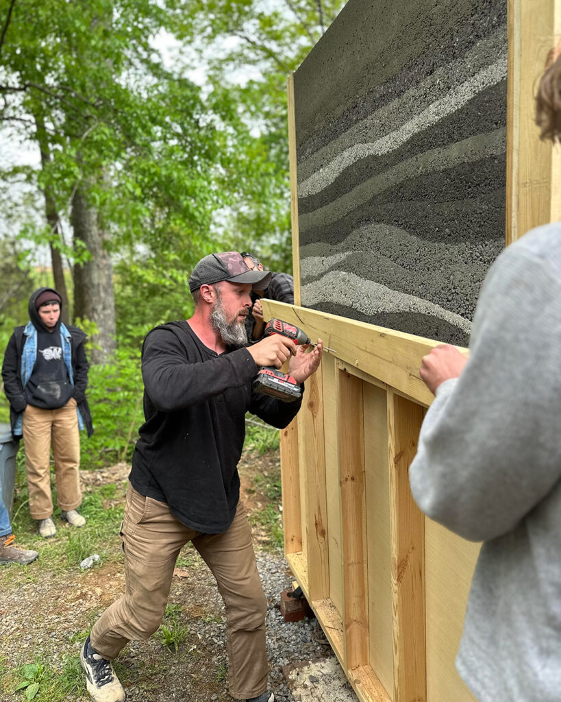 rammed earth cob straw alex sumerall