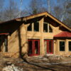 cob house building