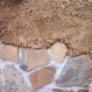 cob house stone stemwall